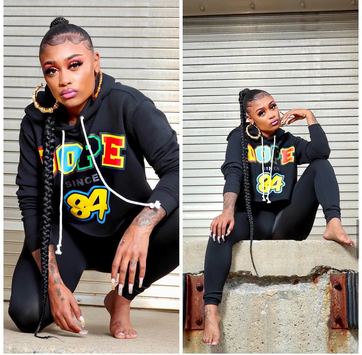 Dope since 84 hoodie