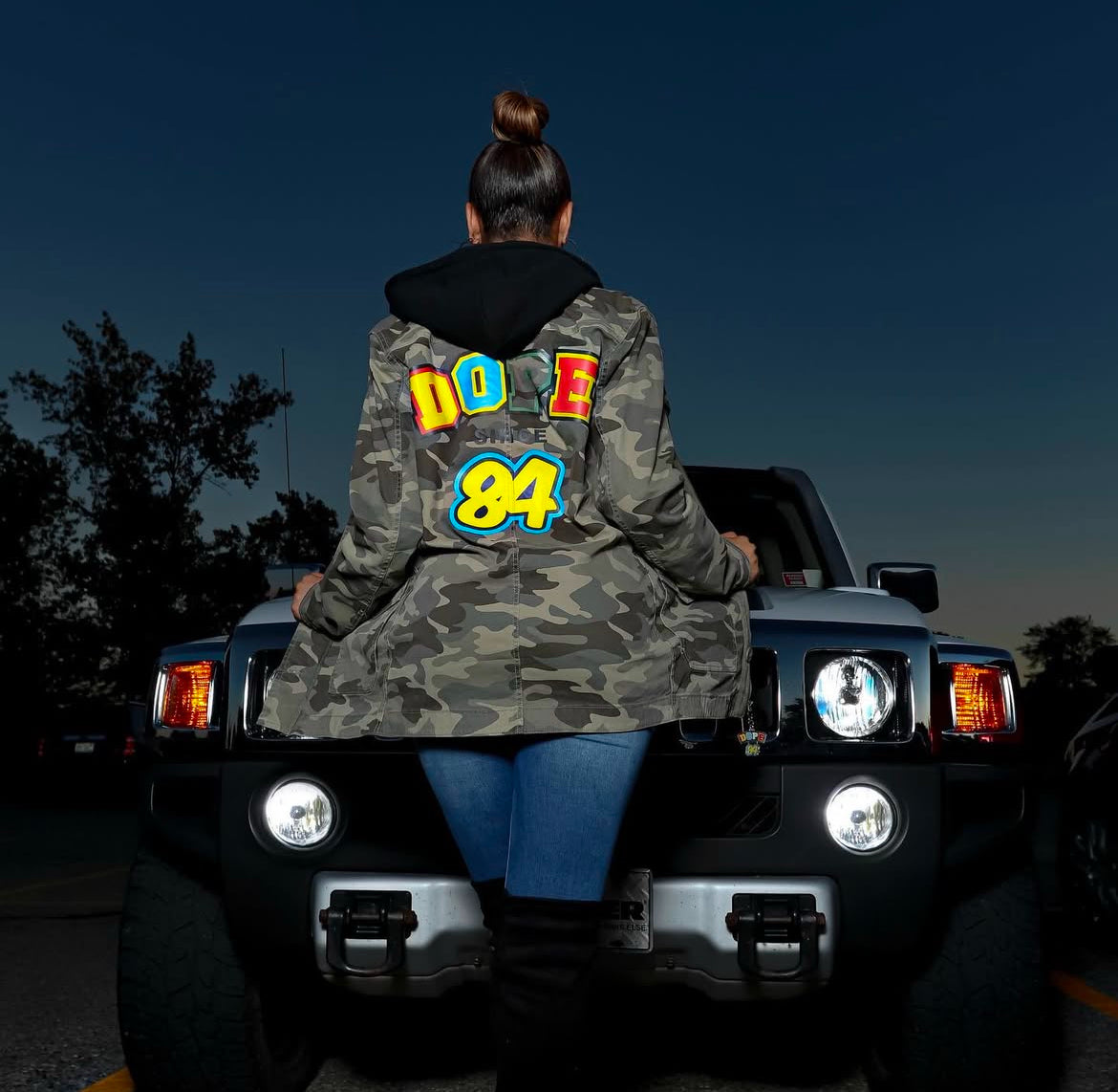 Unisex Camo dope jacket